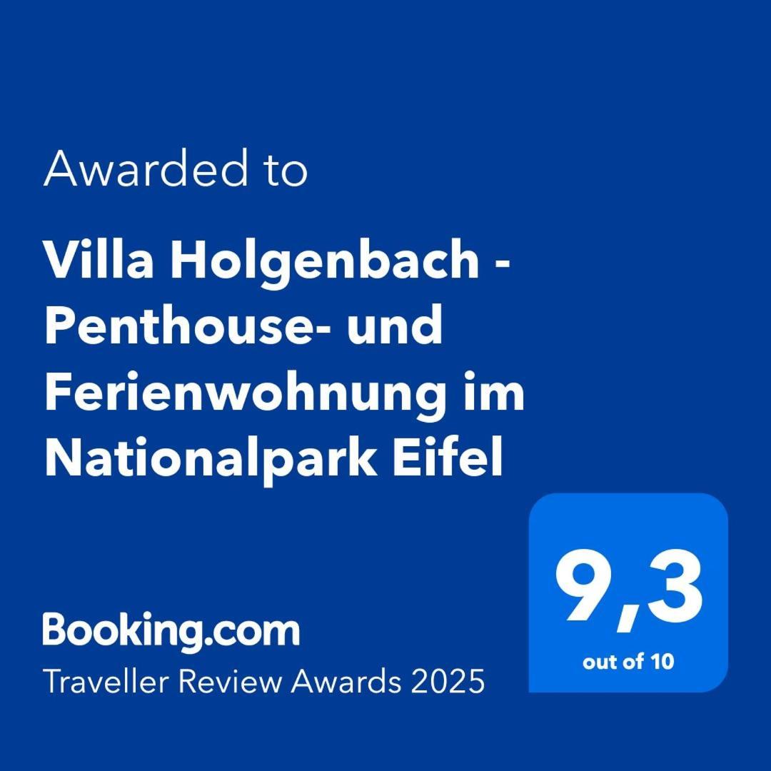 Villa Holgenbach - Penthouse- Und Ferienwohnung Im Nationalpark Eifel Schleiden Bagian luar foto